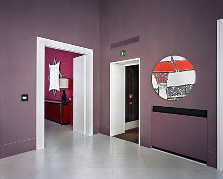 Lynne Cohen, ‘Untitled (Circle Mirror - Mauve Wall)’, 2011