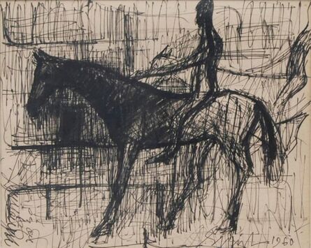 Sunil Das, ‘Untitled, Ink on Paper by Modern Artist Sunil Das "In Stock"’, 1960