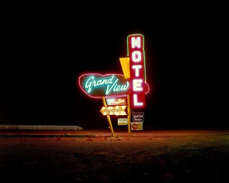 Steve Fitch, ‘Grandview Motel, Albuquerque, New Mexico’, 1990
