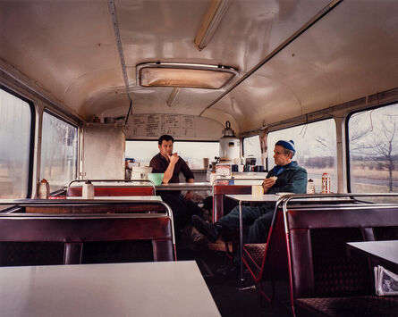Paul Graham, ‘Bus Converted to Café, Lay-by, West Yorkshire, November’, 1982