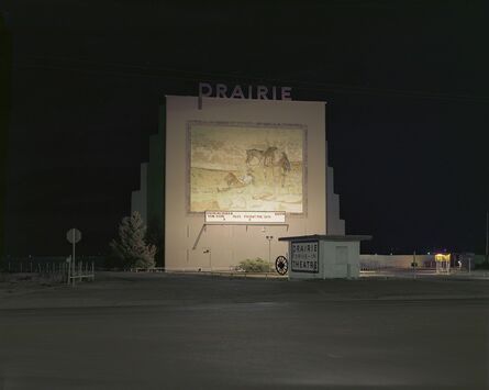 Steve Fitch, ‘Prairie Drive-in theater, Dumas, Texas; July, 1980’