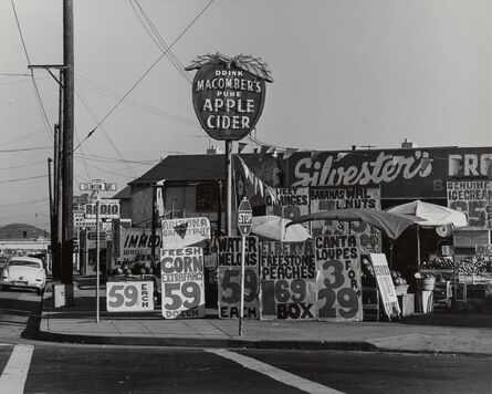 Pirkle Jones, ‘Drink Macomber's Pure Apple Cider, San Francisco’, circa 1965
