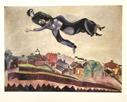Marc Chagall, ‘Au-Dessus De La Ville’, ca. 2010
