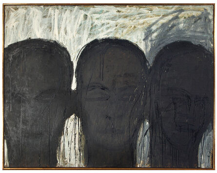 Lester Johnson, ‘Three Men’, 1960