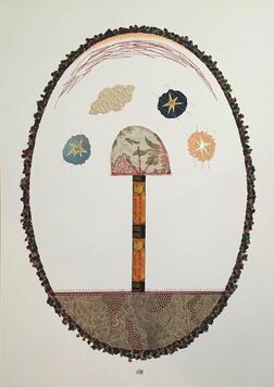 Sandro Visca, ‘Paesaggio Con Stelle’, Late 20th Century