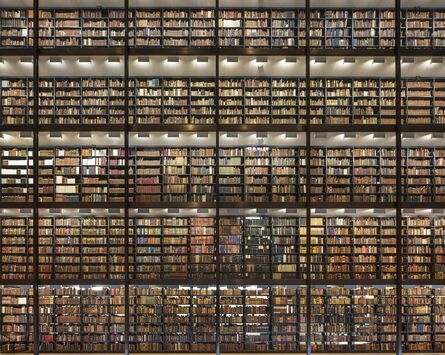 Reinhard Gorner, ‘Shining Wall of Books, Beinecke Library, Yale University, New Haven’, 2017