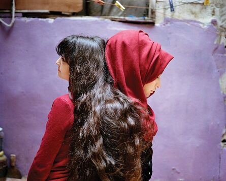 Rania Matar, ‘Sara and Samira, Bourj El Barajneh Refugee Camp, Beirut, Lebanon’, 2018