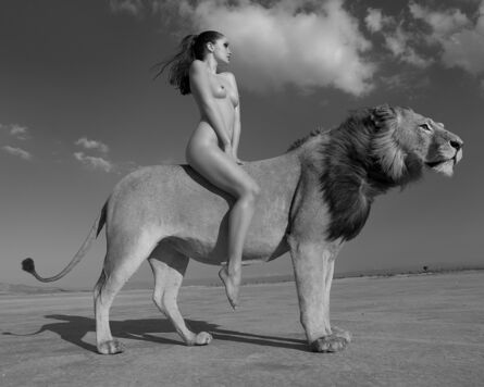 Sylvie Blum, ‘Angela Rides The Lion’, 2008