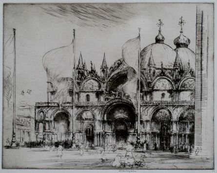 Donald Shaw MacLaughlan, ‘St Mark's, Venice’, 1922