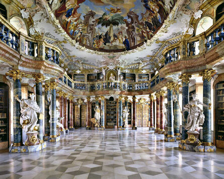Massimo Listri, ‘Wiblingen Abbey Library, Germany | World Libraries’, 1994