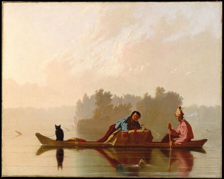 George Caleb Bingham, ‘Fur Traders Descending the Missouri’, 1845
