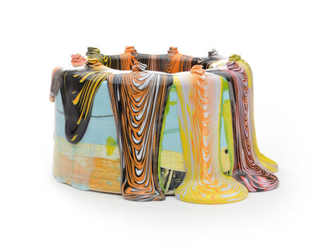 Lauren Mabry, ‘Glaze Flow Cylinder No. 2’, 2021