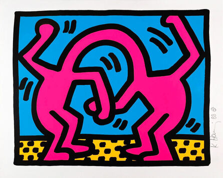Keith Haring, ‘Pop Shop II (D)’, 1988