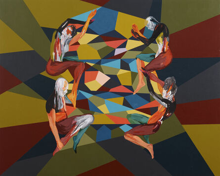 Adia Millett, ‘Untitled (4 Figures Spectrum)’, 2022