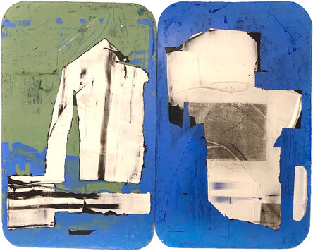 Shira Toren, ‘Crooked Hill I and II (diptych) ’, 2021