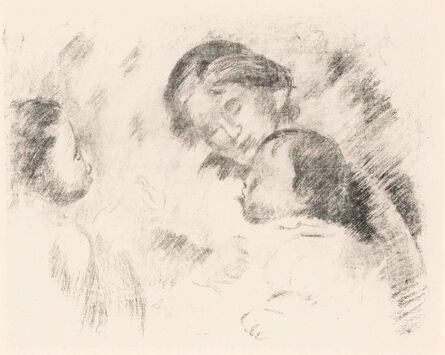 Pierre-Auguste Renoir, ‘UNE MÈRE ET DEUX ENFANTS (DELTEIL 54)’