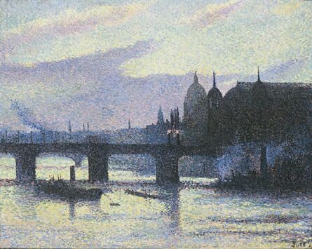Maximilien Luce, ‘Vue de Londres (Canon Street)’, 1893