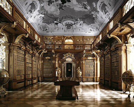 Massimo Listri, ‘Melk Library, Austria | World Libraries’, 1994