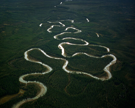 Eamon Mac Mahon, ‘Winding River, Northwest Territories’, 2012