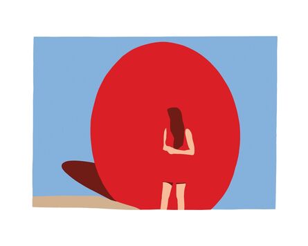 Casey Waterman, ‘Red Ball’, 2018