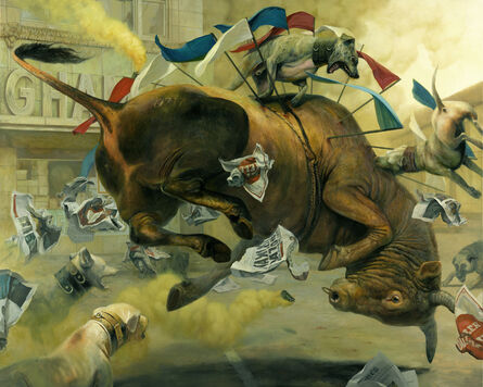 Martin Wittfooth, ‘Conquest’, 2018