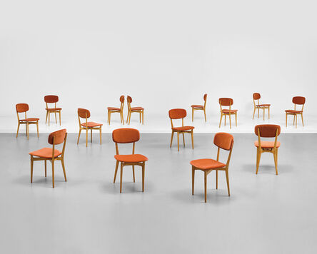 Ico Parisi, ‘Set of fourteen dining chairs, model no. 691’, circa 1955