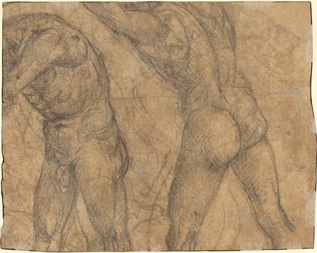 Luca Signorelli, ‘Two Nude Figures [verso]’, ca. 1500