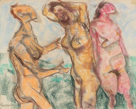 Fausto Pirandello, ‘Tre nudi in piedi’