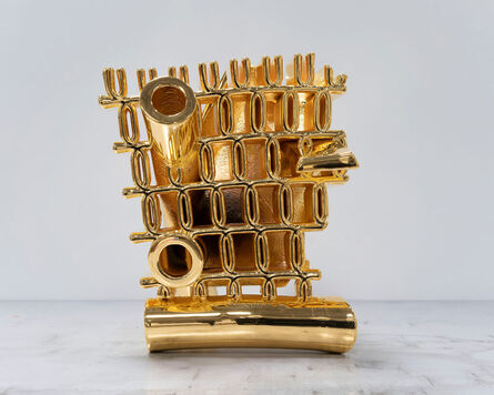 Frank Stella, ‘Gold RPT Fragment’, 2019-2021