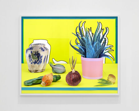 Daniel Gordon, ‘Aloe With Onions and Zucchini’, 2024