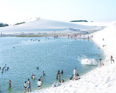 Massimo Vitali, ‘Lençois Laguna do Peixe Splash’, 2012