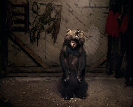 Tamas Dezso, ‘Ciprian the Bear Dancer (Salatruc, East Romania)’, 2013