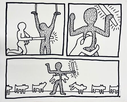 Keith Haring, ‘Untitled (from The Blueprint Drawings)’, 1990