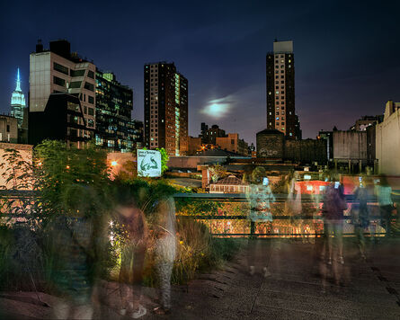 Matthew Pillsbury, ‘Super Moon on the High Line’, 2015