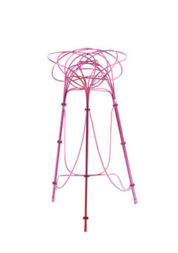 Chin-Hua Lin, ‘Burr Puzzle High Stool in Pink Aluminium Finish’, 2013