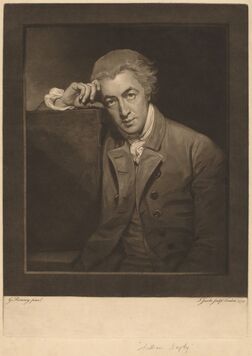 Johann Jacobe after George Romney, ‘William Hayley’