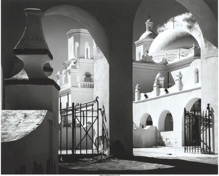 Ansel Adams, ‘Arches, North Court, Mission San Xavier del Bac, Tuscon, Arizona’, 1968