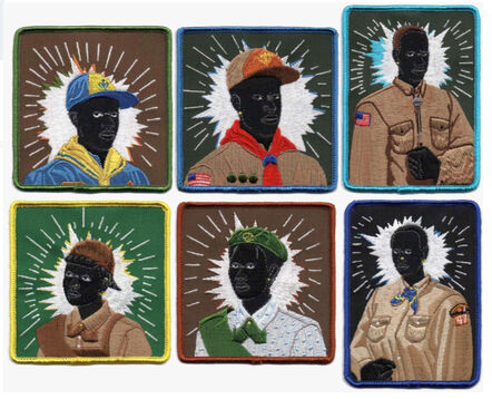 Kerry James Marshall, ‘SCOUT SERIES SET OF 6’, 2017