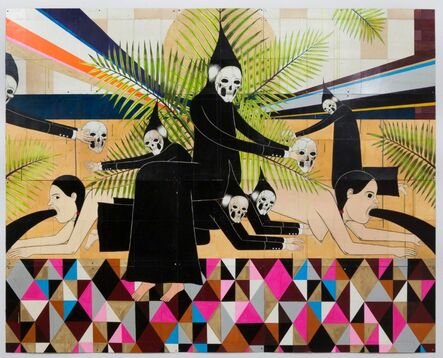 Richard Colman, ‘Six Reapers With Palms’, 2013