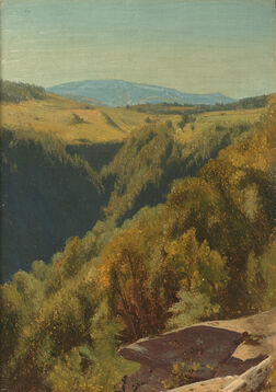 Jervis McEntee, ‘Summer Hills, Hunter Mountain’, 1867