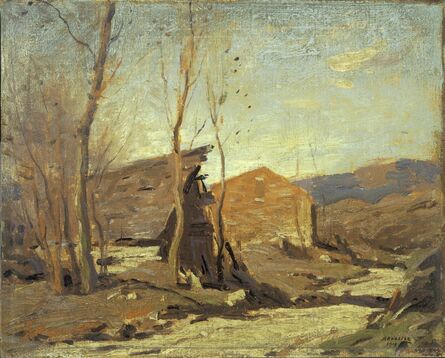 George M. Bruestle, ‘Late Autumn Afternoon’, 1918