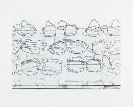 Wayne Thiebaud, ‘Eyeglasses’, 1994