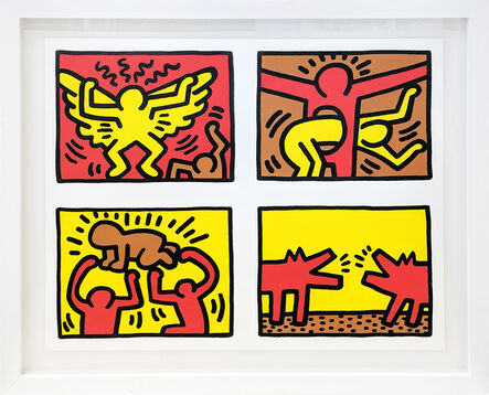 Keith Haring, ‘POP SHOP QUAD IV’, 1989