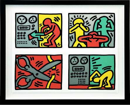 Keith Haring, ‘POP SHOP QUAD III’, 1989