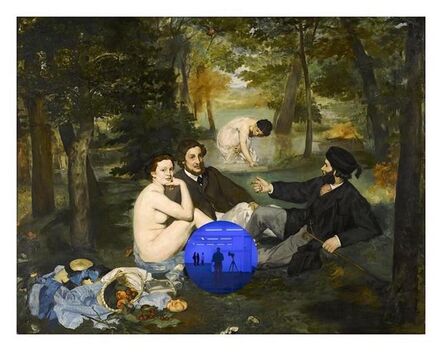 Jeff Koons, ‘Gazing ball - Manet,Lunch on the grass’, 2019