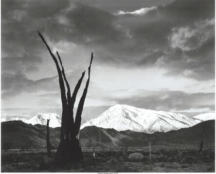 Ansel Adams, ‘Sunrise, Mount Tom, Sierra Nevada, California’, Circa 1948