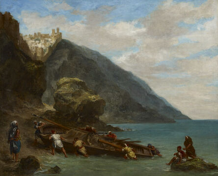Eugène Delacroix, ‘Tangier from the Shore’, 1858