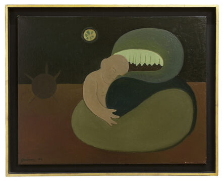 Emilia Gutiérrez, ‘El monstro y el niño’, 1974