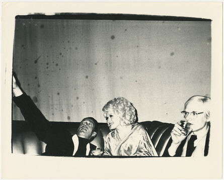 Andy Warhol, ‘Halston, Dolly Parton & Andy Warhol on couch’, 2nd half of the 20th century