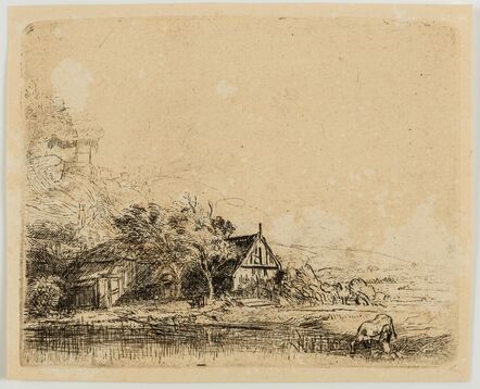 Rembrandt van Rijn, ‘The Landscape with the Cow’, circa 1650